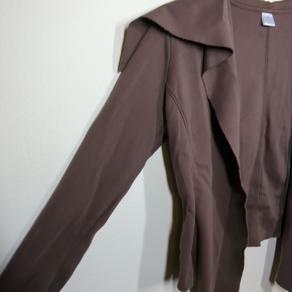 Peruvian Connection Pima Cotton Open Front Cardigan size M - Picture 5 of 6